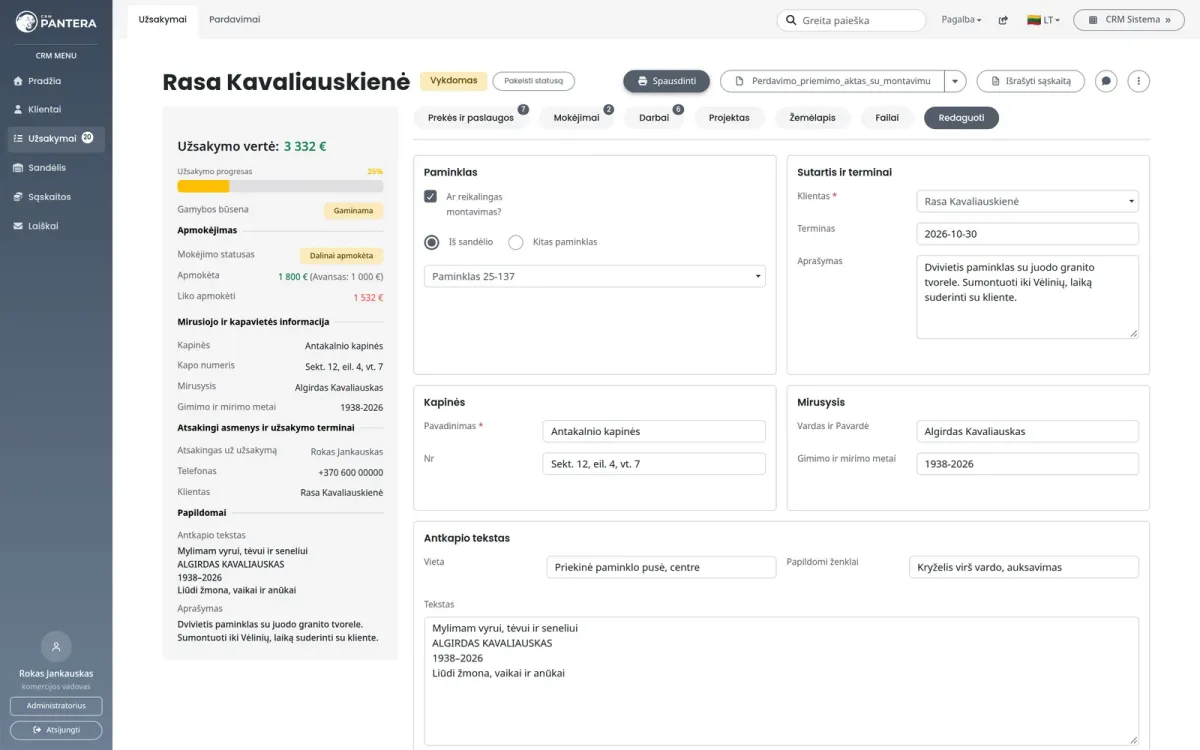 Paminklai sandėlyje